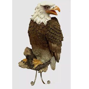 Eagle 8.5 Hang Up Decorative Wall Hook Hat Coat Rack Plastic Unbranded